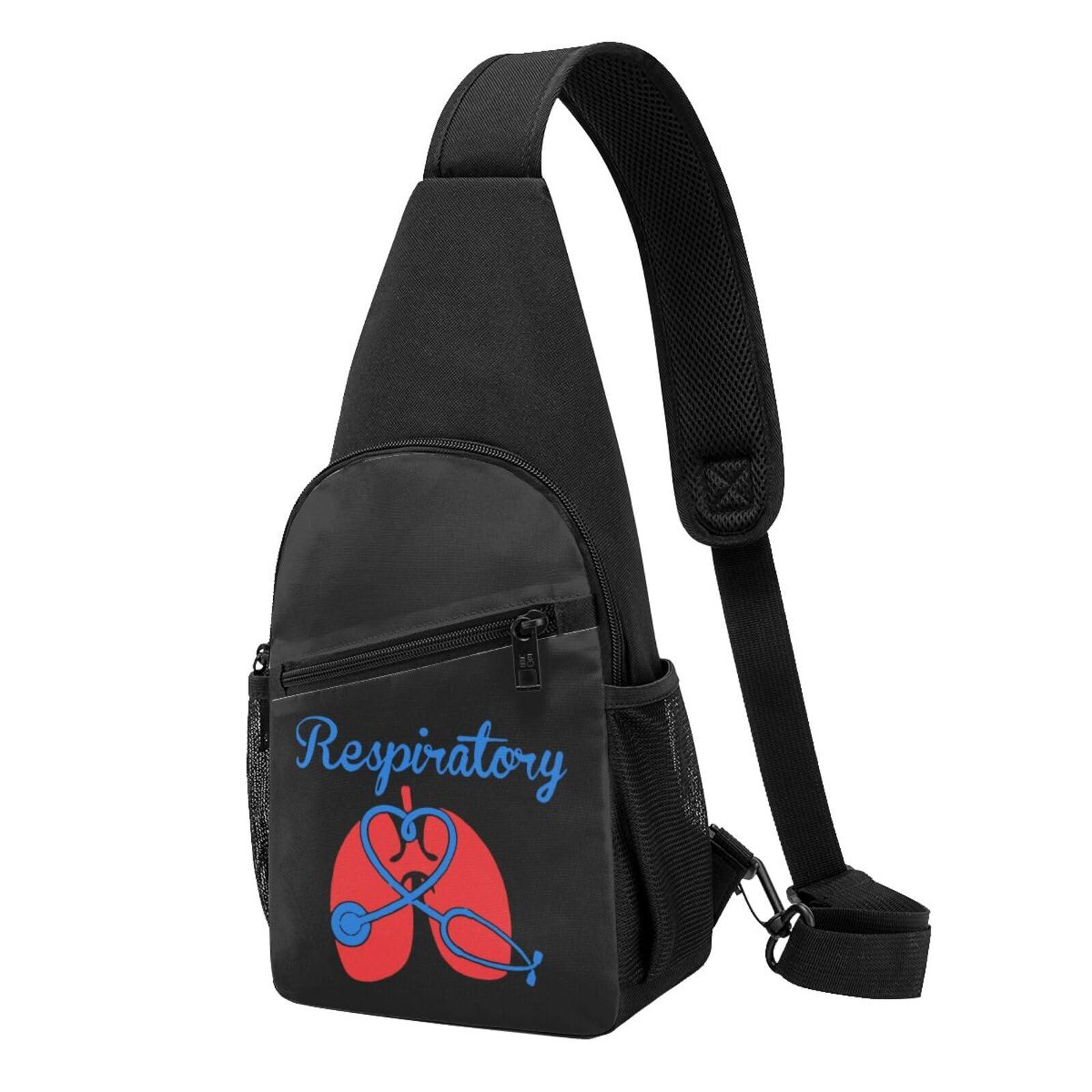 Ioedthbj Respiratory Therapist Stethoscope Adjustable Fanny Pack Waist Bag For Travel Sports