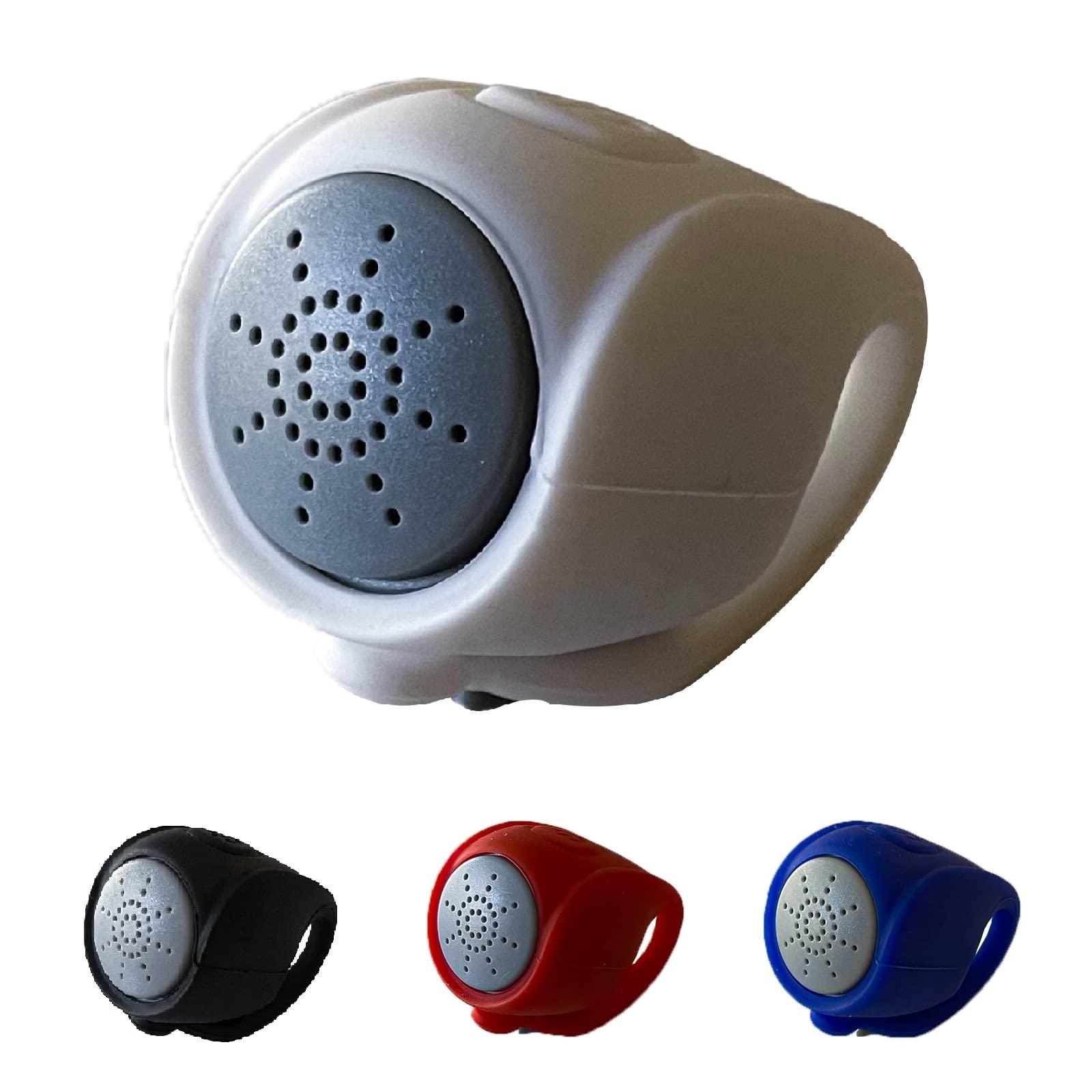Ryders Recreation Electric Bike Horn - 95DB Waterproof Bicycle Bell for Mountain and Road Bikes Scooters Handlebar, Cycling Bell for Adults and Kids Bikes