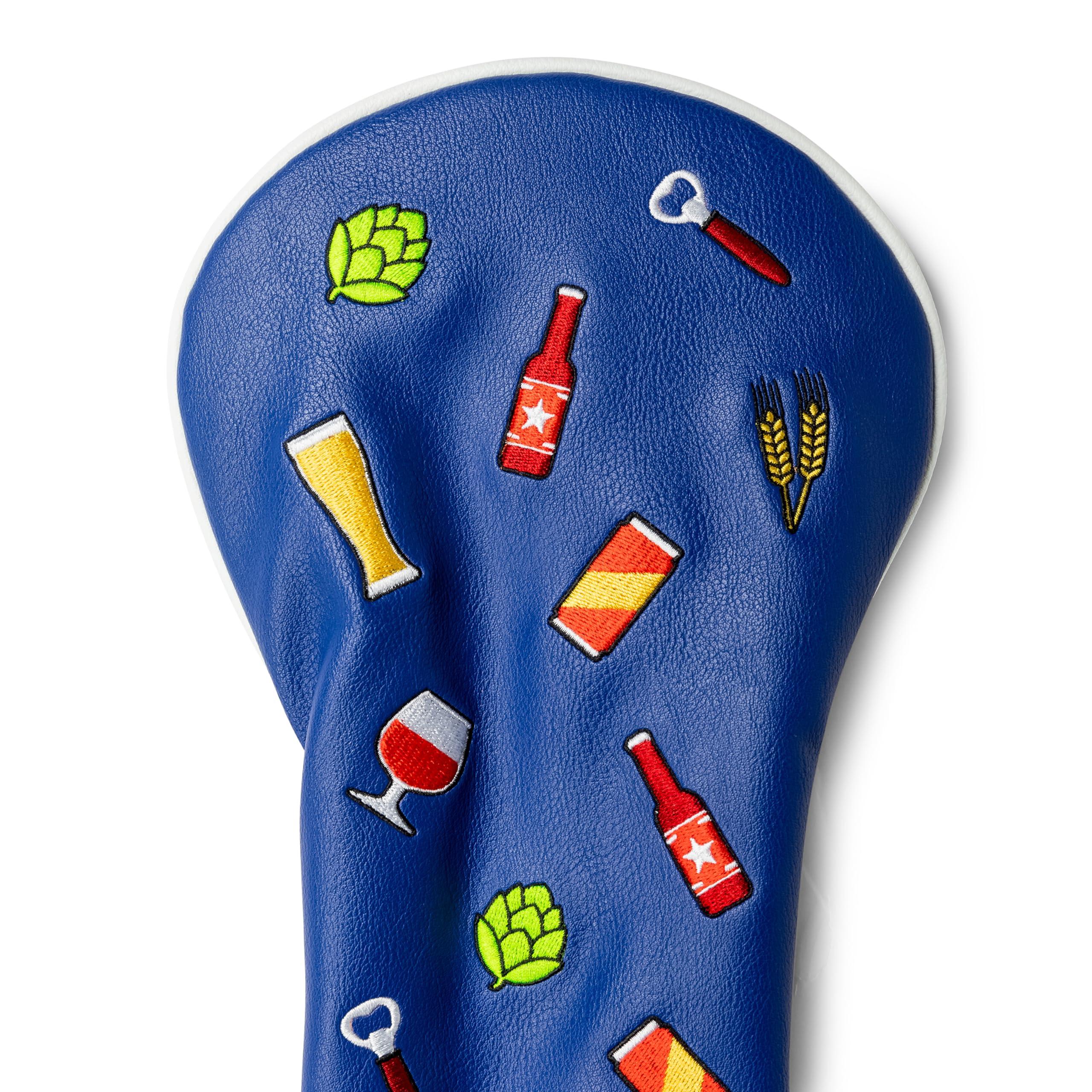 U Suck at Golf U SUCK AT GOLF Expertly Crafted Synthetic Leather Golf Head Cover - Ideal for Woods and Drivers - Tour Quality Golfing Accessories with Unique Designs - Perfect Christmas or Fathers Day Golfing Gift