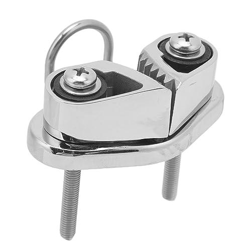 Leapiture Leapiture Marine Cam Cleat Anchor Rope Cleat Anchor Rope Cleats Sailing Cleat 316 Stainless Steel for 3 to 12mm Rope