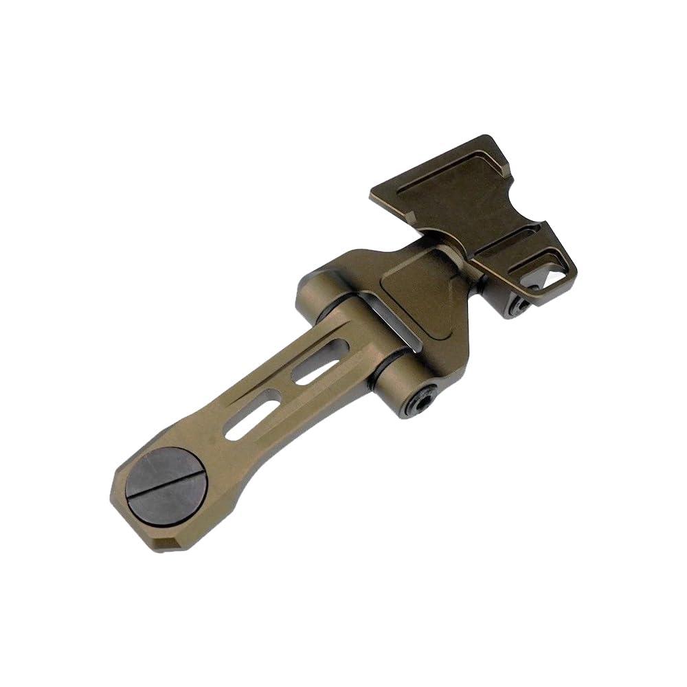 ZTFSETD All-Metal J-arm Night Vision NVG Mount for AN/PVS-14 Monocular, with Rotating Knuckle for Attachment to Helmets, Tan