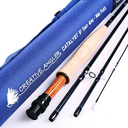 Creative Angler Catalyst Fly Fishing Fly Rods and Reels. Multiple Sizes 8ft 6in 4wt up to 9ft 8 wt and Reels from 3/4 up to 7/8