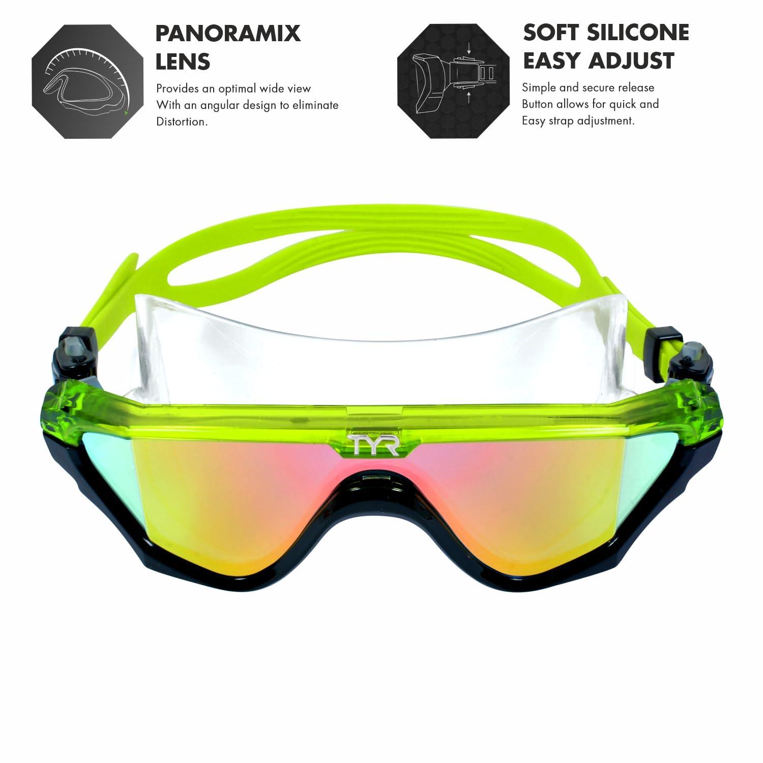 TYR TYR Adult Fit Torrent Mirrored Swim Mask