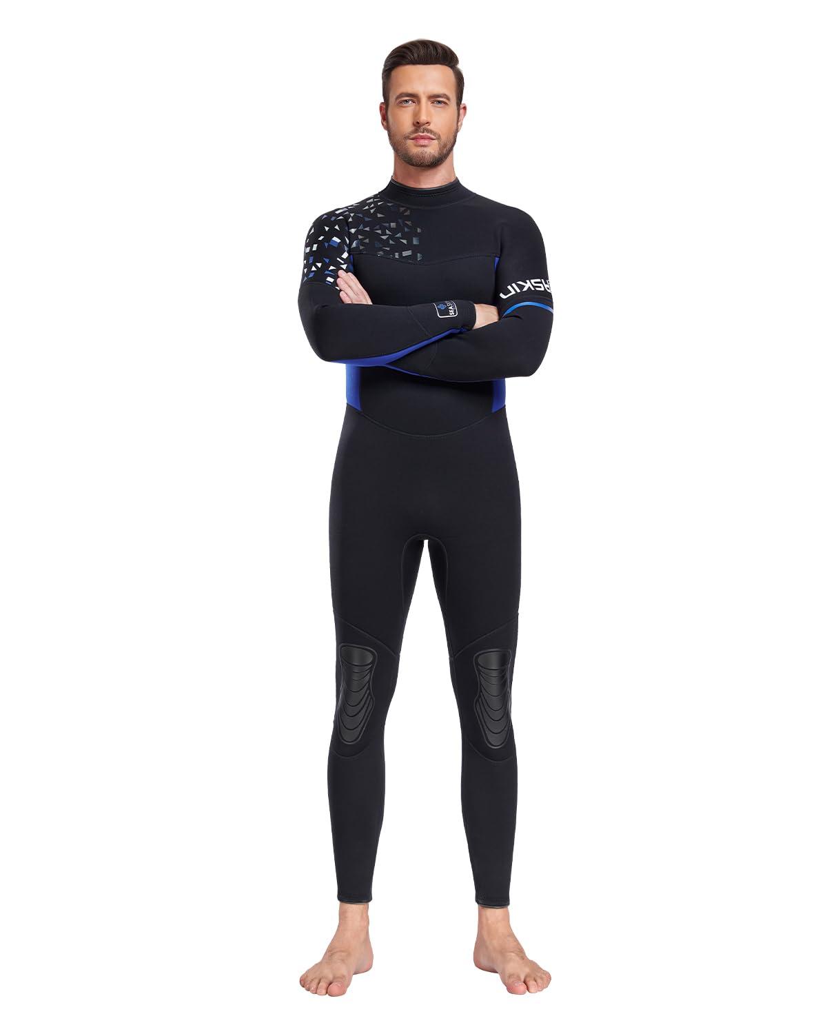 Seaskin Seaskin Full Wetsuits for Men Womens 3mm Back Zip