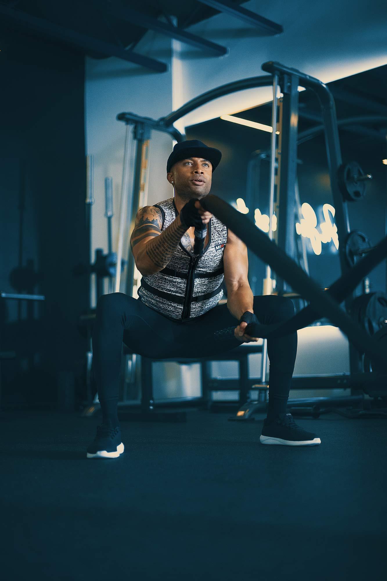 miR MiR Super Slim Air Flow Weighted Vest 4lbs - 32lbs (24LBS)