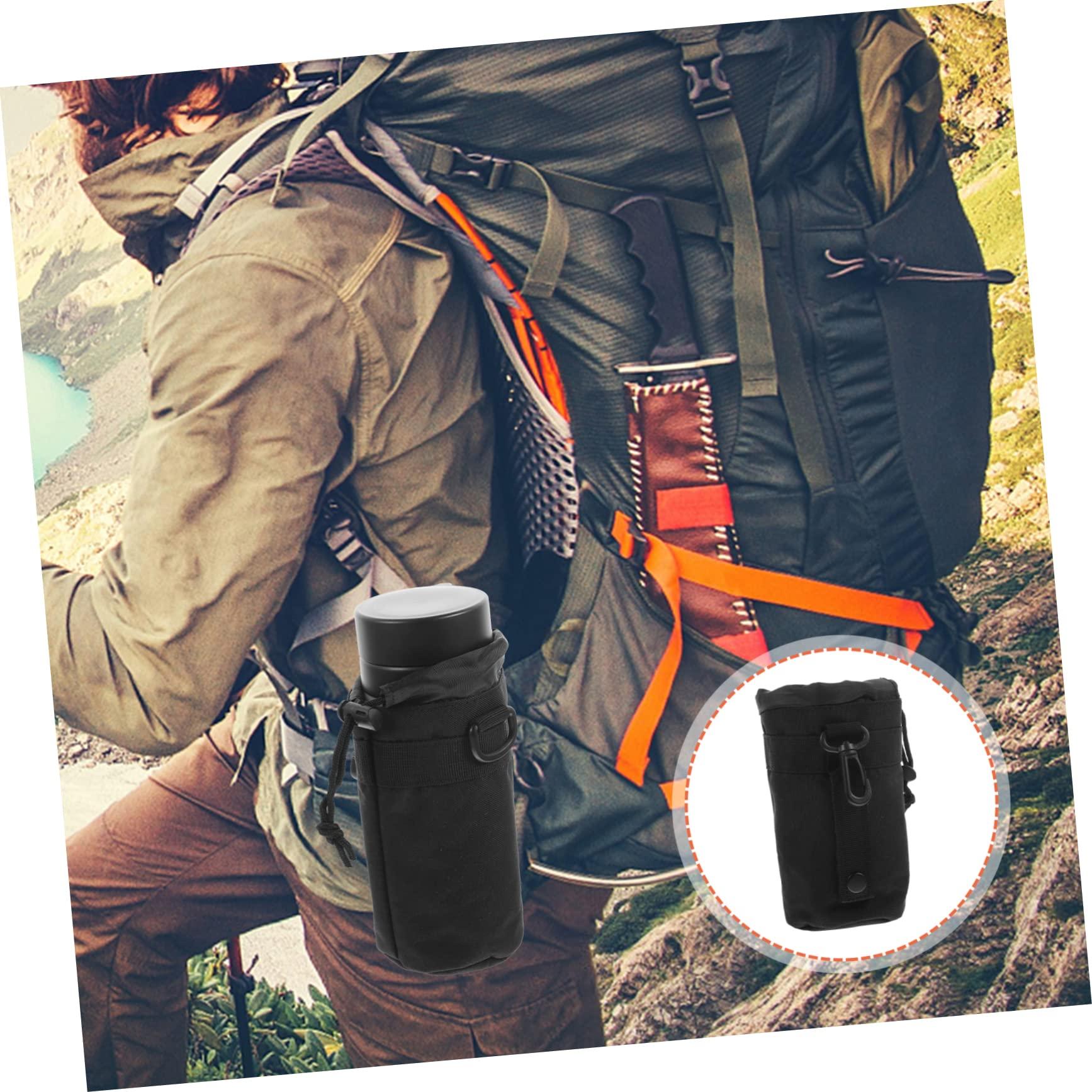 BESPORTBLE BESPORTBLE 2pcs Portable Water Bottle Bag Collapsible Water Bottles Water Jugs Bottle Rack Hot Water Sleeve Holder Bottle Sleeve Water Bottle Cover Cup Cover Juice Bottle Cover Oxford Cloth