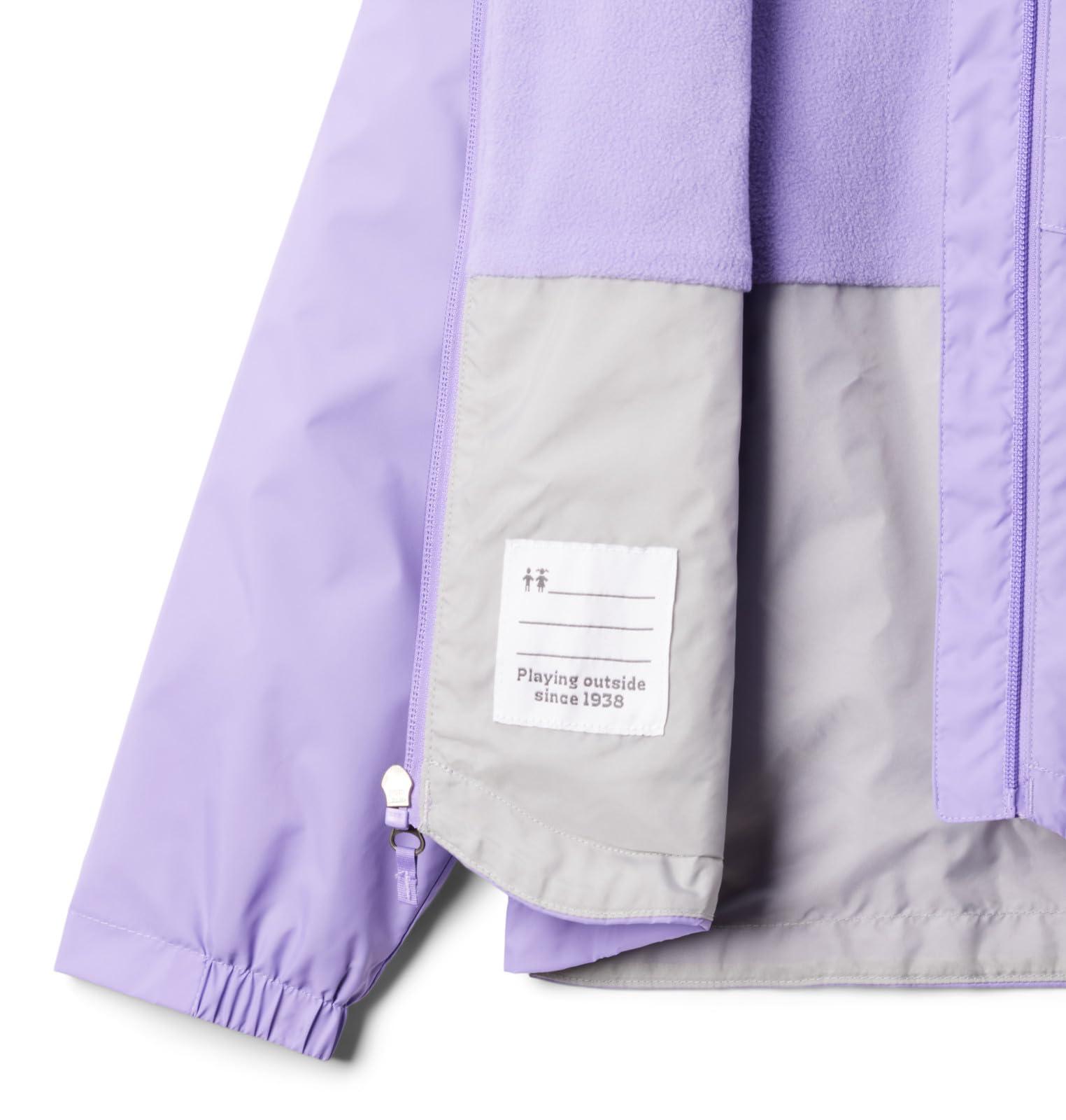 Columbia Columbia Toddler Girls Rain-Zilla II Jacket, Paisley Purple, 3T