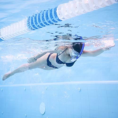 Kraken Aquatics Kraken Aquatics Swim Snorkel for Lap Swimming, Swimmers Training and Pool Therapy Equipment | Quality Adult Center Mount Snorkel with Comfortable Silicone Mouthpiece and One-Way Purge Valve | Blue