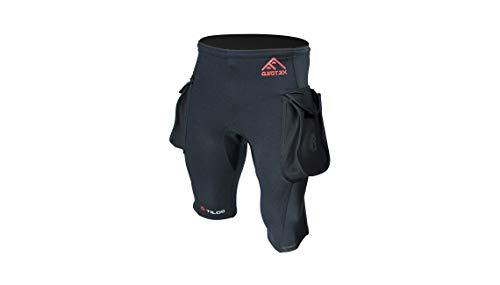 Tilos Tilos Wetsuit Scuba Diving Tech Shorts with Pockets - 1mm Neoprene: Diving, Scuba, Snorkeling, Surfing & Many More (Black, Medium)