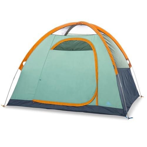 Kelty Kelty TALLBOY Family + Car Camping Tent, 4 or 6 Person Freestanding Overnight Shelter, Large Capacity, Tall Height, Stuff Sack Included