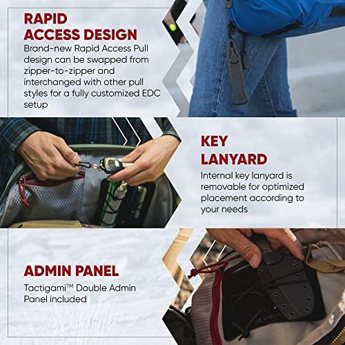 Vertx Vertx Navigator Tactical Sling Bag Crossbody 10L for Travel, Work, Concealed Carry, Tactical Gear, Brick Red