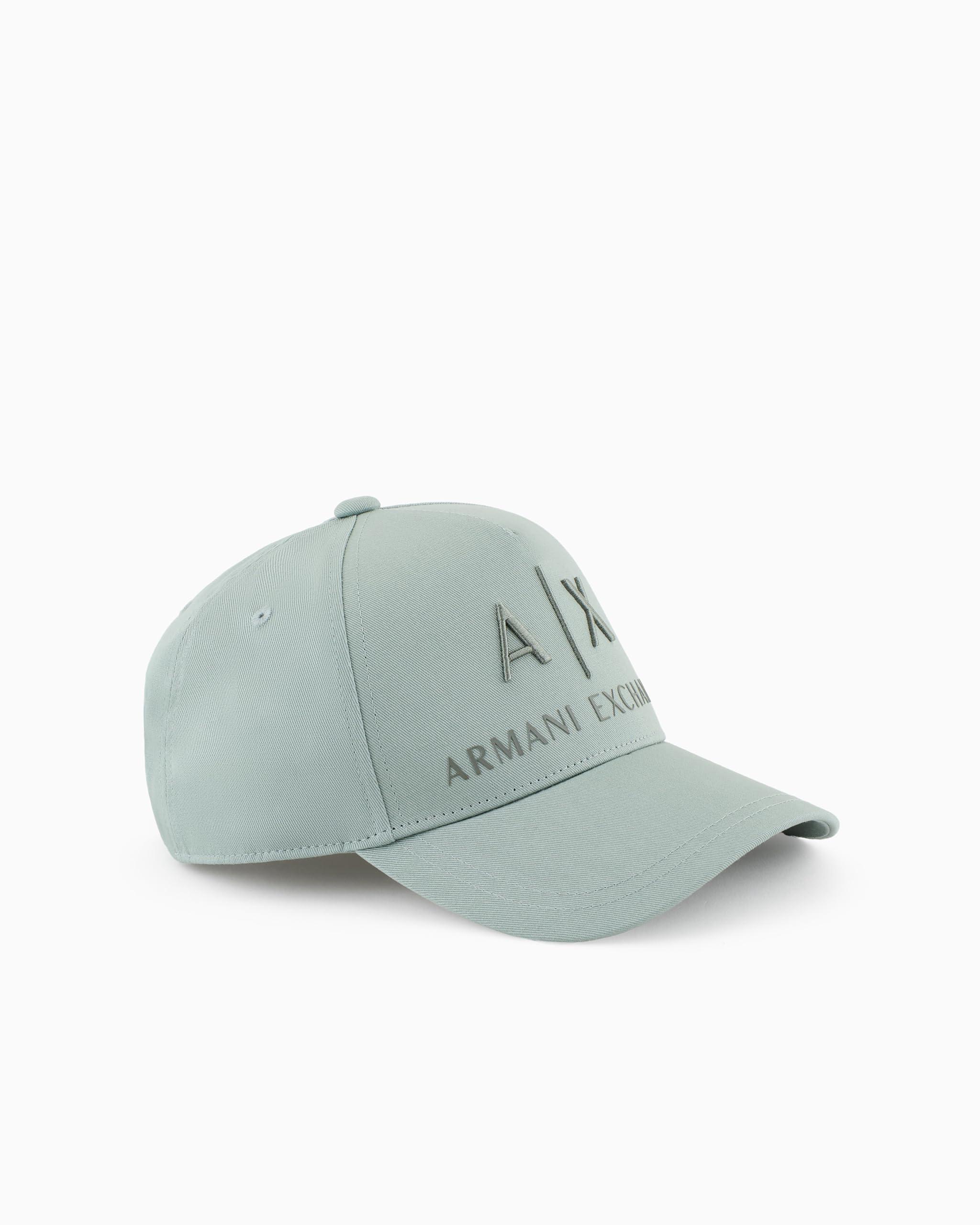 Armani Exchange Armani Exchange Men's Corporate Logo Baseball Hat, Green Milieu/Agave G