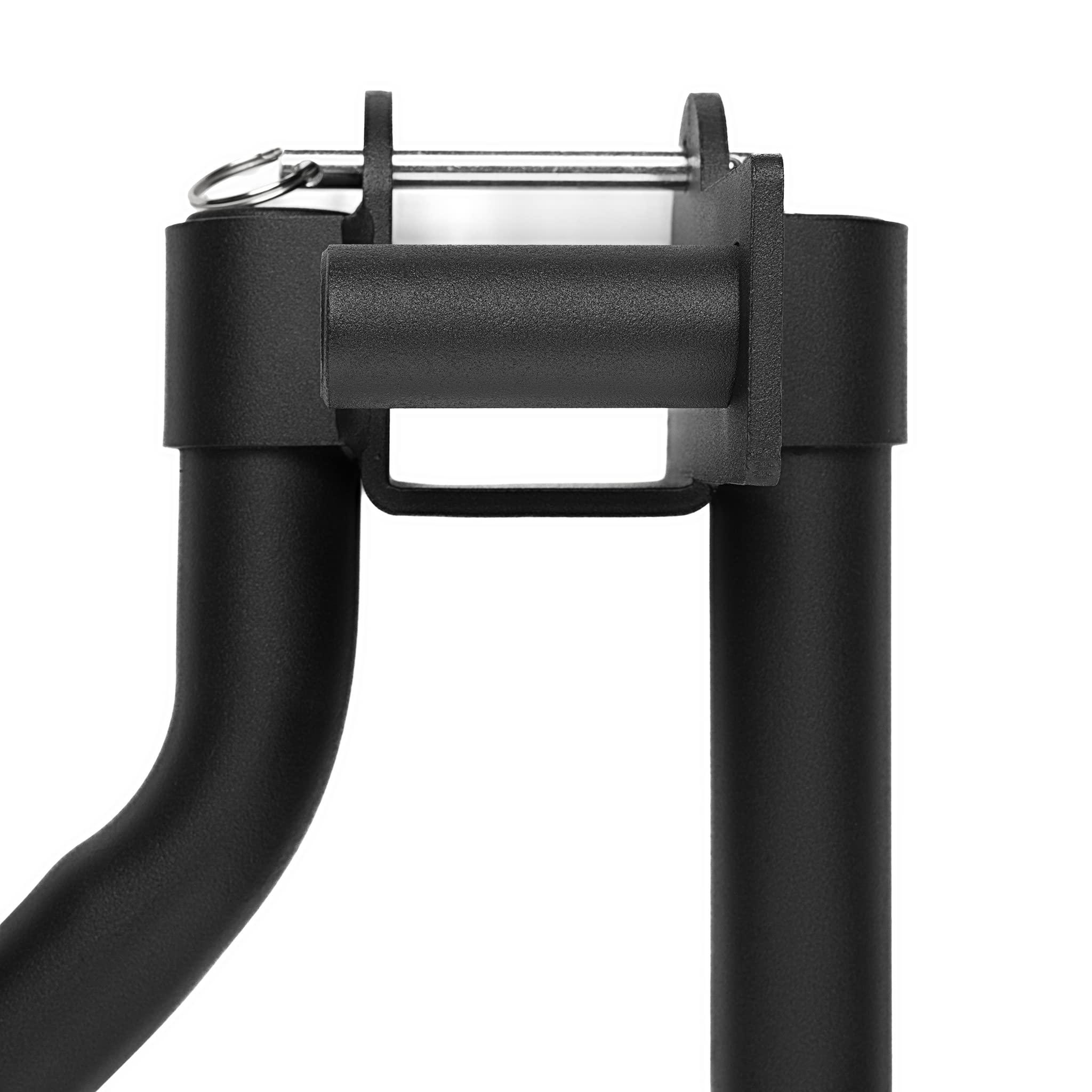 AmStaff Fitness AmStaff Fitness Dip Bar Attachment for Squat & Power Rack - Compatible for (2x2 2.5x2.5 3x3)\" Tube with 1-Inch Hole Racks - (Pair) (2\"x2\" Tube Racks)