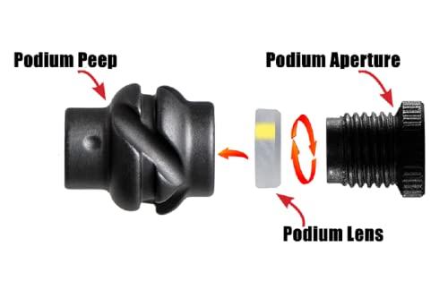 Specialty Archery Specialty Archery Podium Peep Clarifier Lens #1.0 Yellow