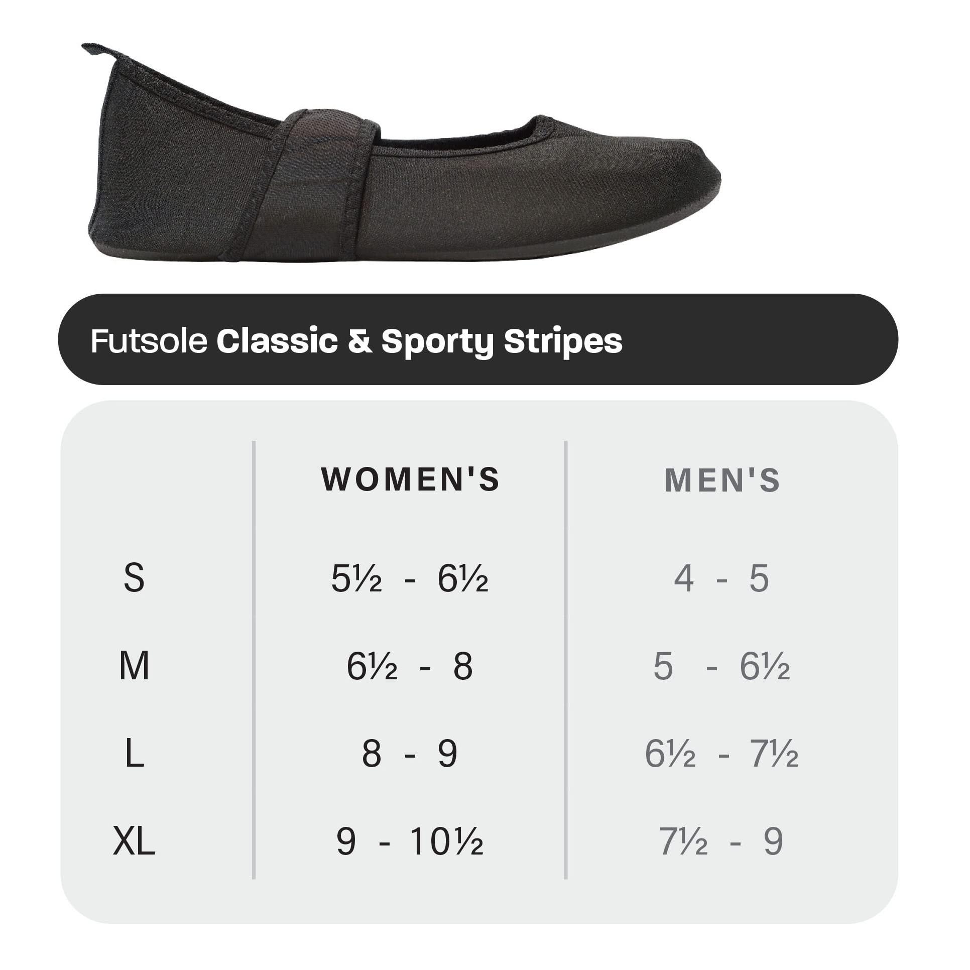 Nufoot Nufoot Futsole Women's Soft-Sided Shoes for Indoors/Outdoors, Foldable & Flexible Footwear for Sport, Exercise, Yoga or Travel, Dance Shoes, Cherry Blossom, Small