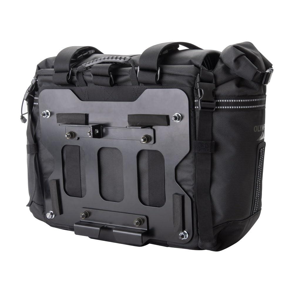 TUSK TUSK Pannier Racks With Olympus Pannier Bags Black/Grey