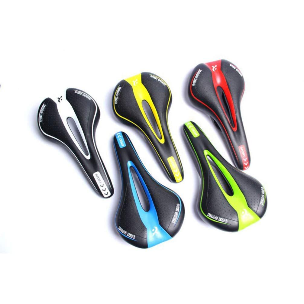 BESPORTBLE BESPORTBLE Exercise Bike Exercise Seat Bike Seat Comfortable Replacement Folding Saddle for Adult Kids Cycling Mountain Bikes Road Bikes Black White Collapsible Seat Kids Bike Bike