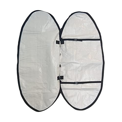 DB Skimboards DB Skimboards Surf Skim Travel Bag Black, Skimboard Carrying Bag for up to Five Boards, with Back Pack Straps, Shoulder Strap & Handles