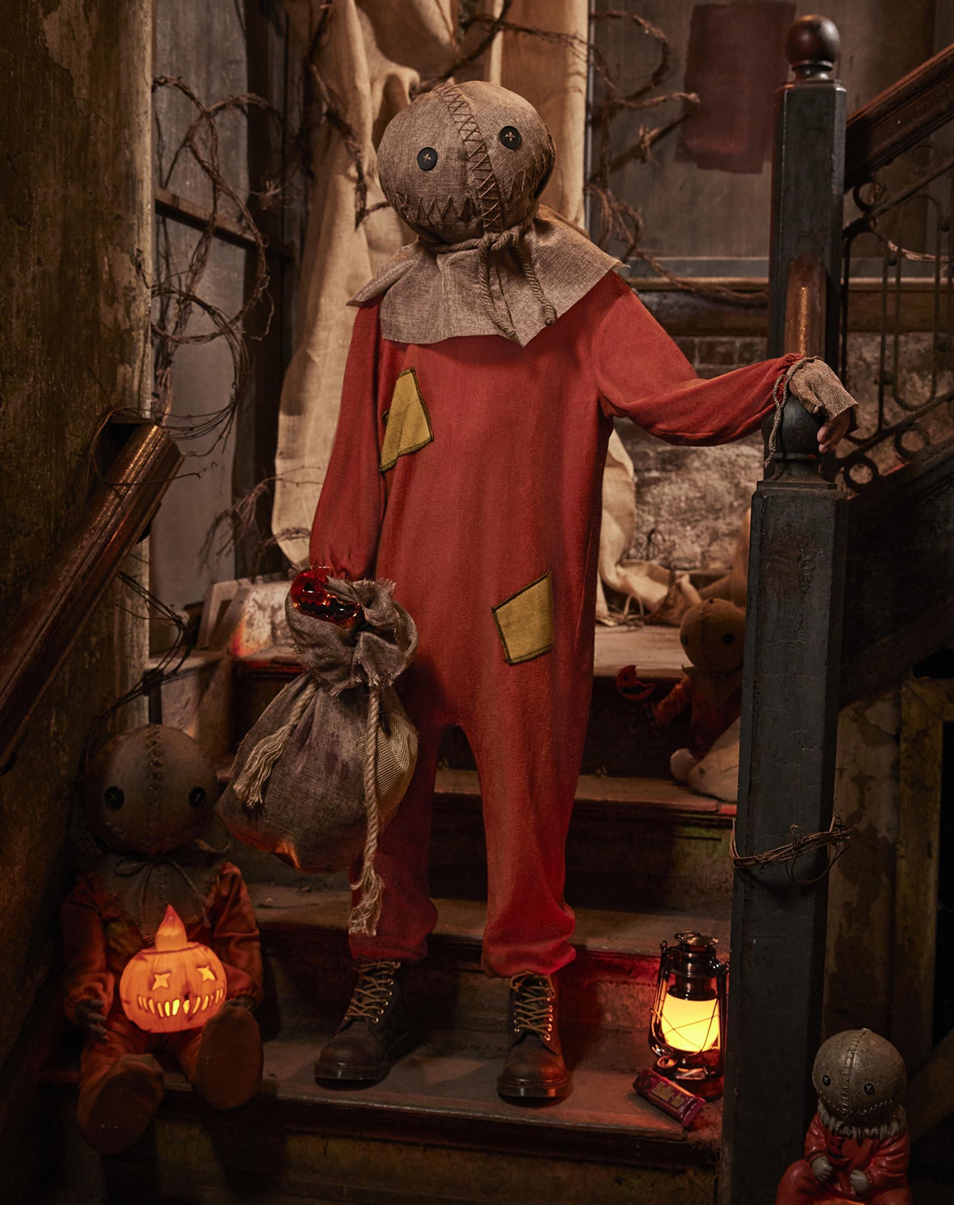 Spirit Halloween Spirit Halloween Trick 'R Treat Sam Costume for Kids | OFFICIALLY LICENSED - XL
