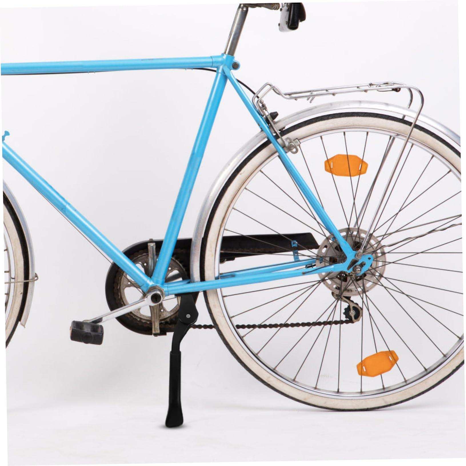 BESPORTBLE BESPORTBLE Aluminum Alloy Bike Leg Support Rear Bike Kickstand for Mountain Bike Anti-slip Base Foot Brace Parking Racks Sturdy Construction