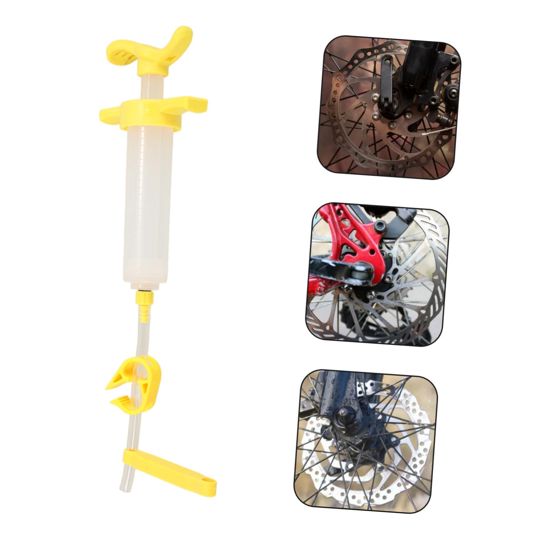 BESPORTBLE BESPORTBLE 1 Set Oil Pan Oil Change Tool Air Bike Mineral Bicycle Brake Bleeding Tools Bike Brake Oiling Tools Bicycle Brake Bleed Kit Disc Brake Bleed Tools Bike Bleed Kit Plastic