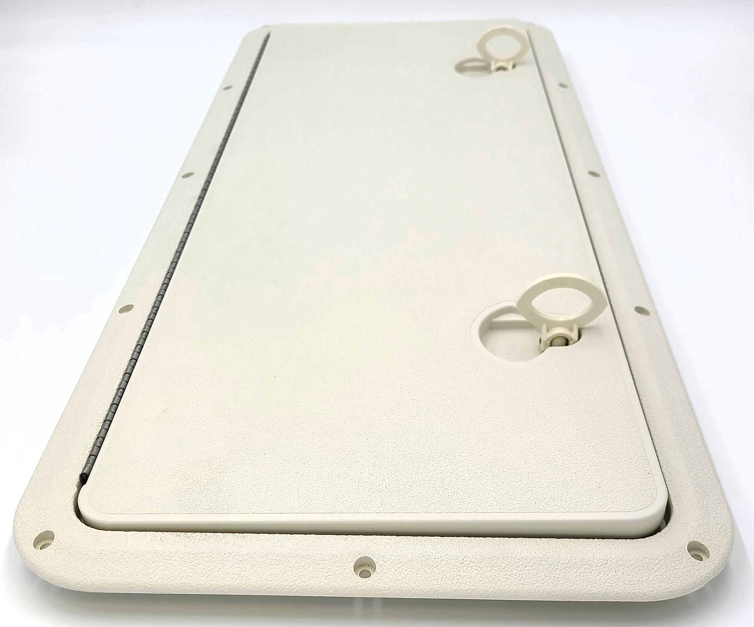 DPI Marine DPI Marine 13" x 40" Flush Series Access Hatch in Marine White (Off White) - DPF1340MW (Made in USA)