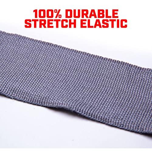 Revgear Revgear 180-Inch Elastic Hand Wraps, Granite Grey