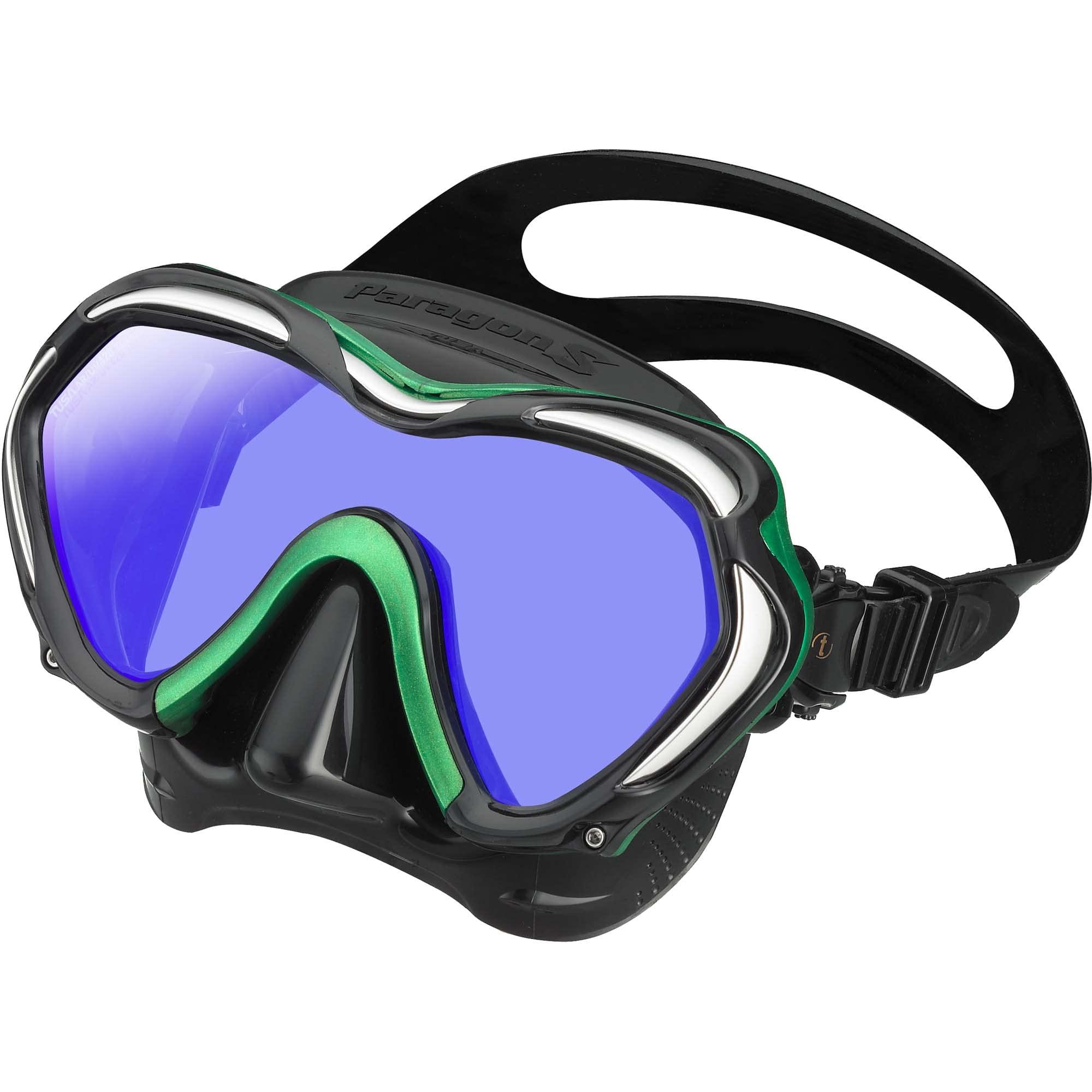 TUSA TUSA M-1007 Paragon S Scuba Diving Mask, Energy Green