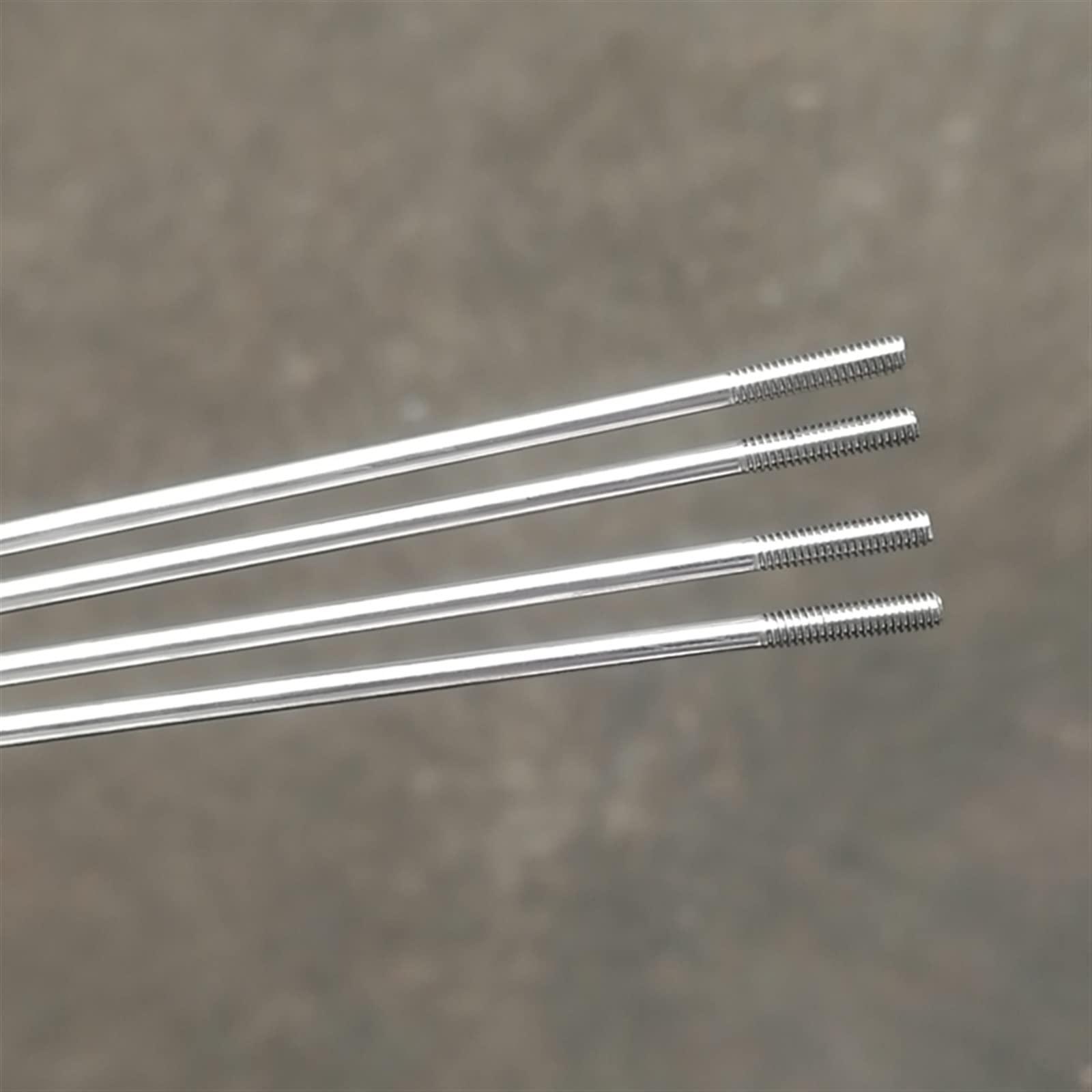 HERERO HERERO 25 Pcs A Lot 13K Diameter 2.3 mm Material 304 Stainless Steel E-Bike Spokes J-Bend Lighting Sliver Color Mountain Bike Spokes (Color : 150mm)