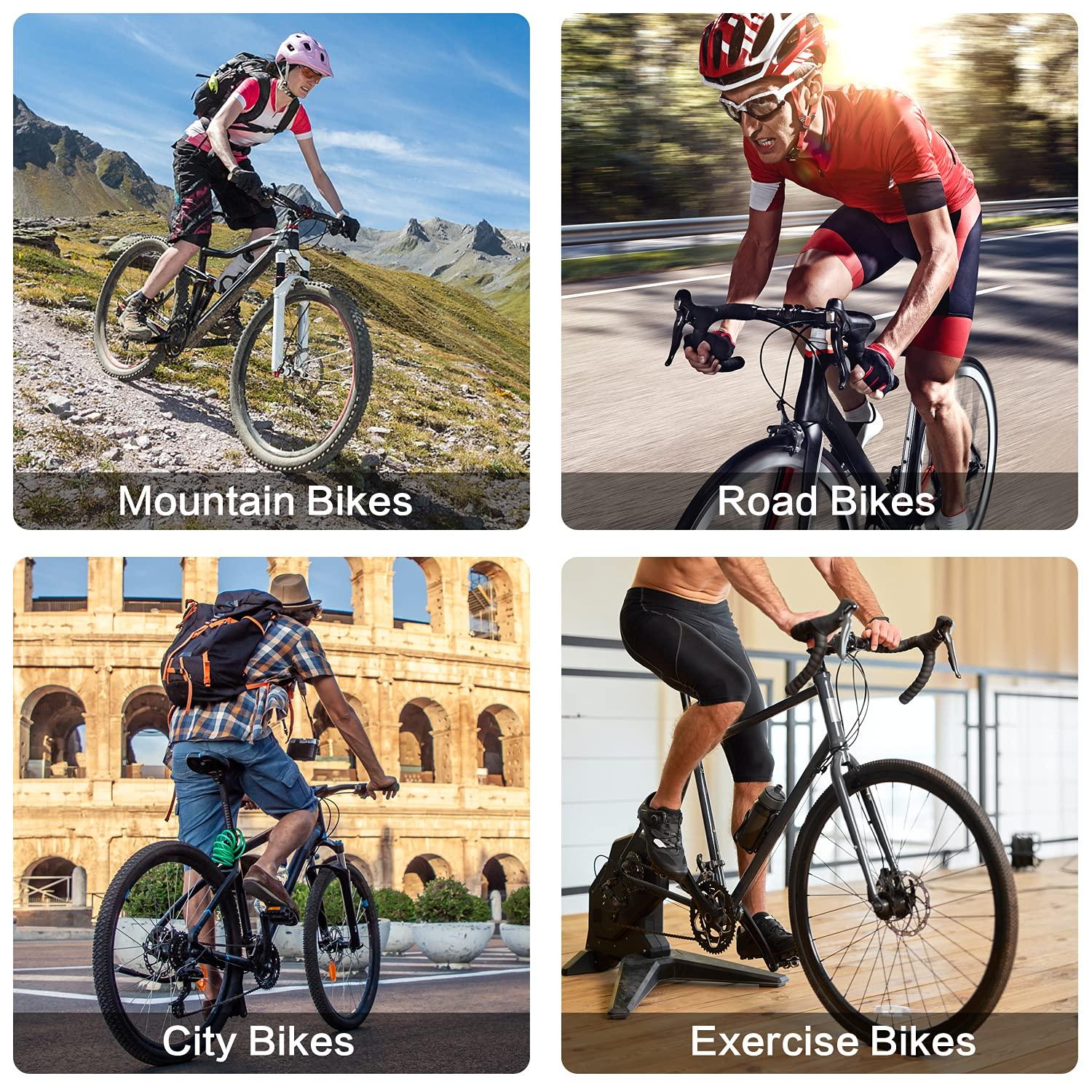 OUXI OUXI Comfort Bike Seat Comfortable Gel Bicycle Saddle Replacement Soft Padded with Shock Absorbing Waterproof for MTB Mountain Bike Road Bike Exercise Bike Men Women and Ladies - Blue