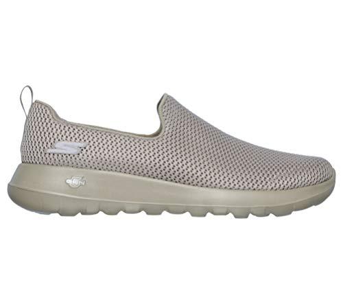 Skechers Skechers Go Walk Max - Athletic Air Mesh Slip On Walking Shoe mens,Taupe,9.5