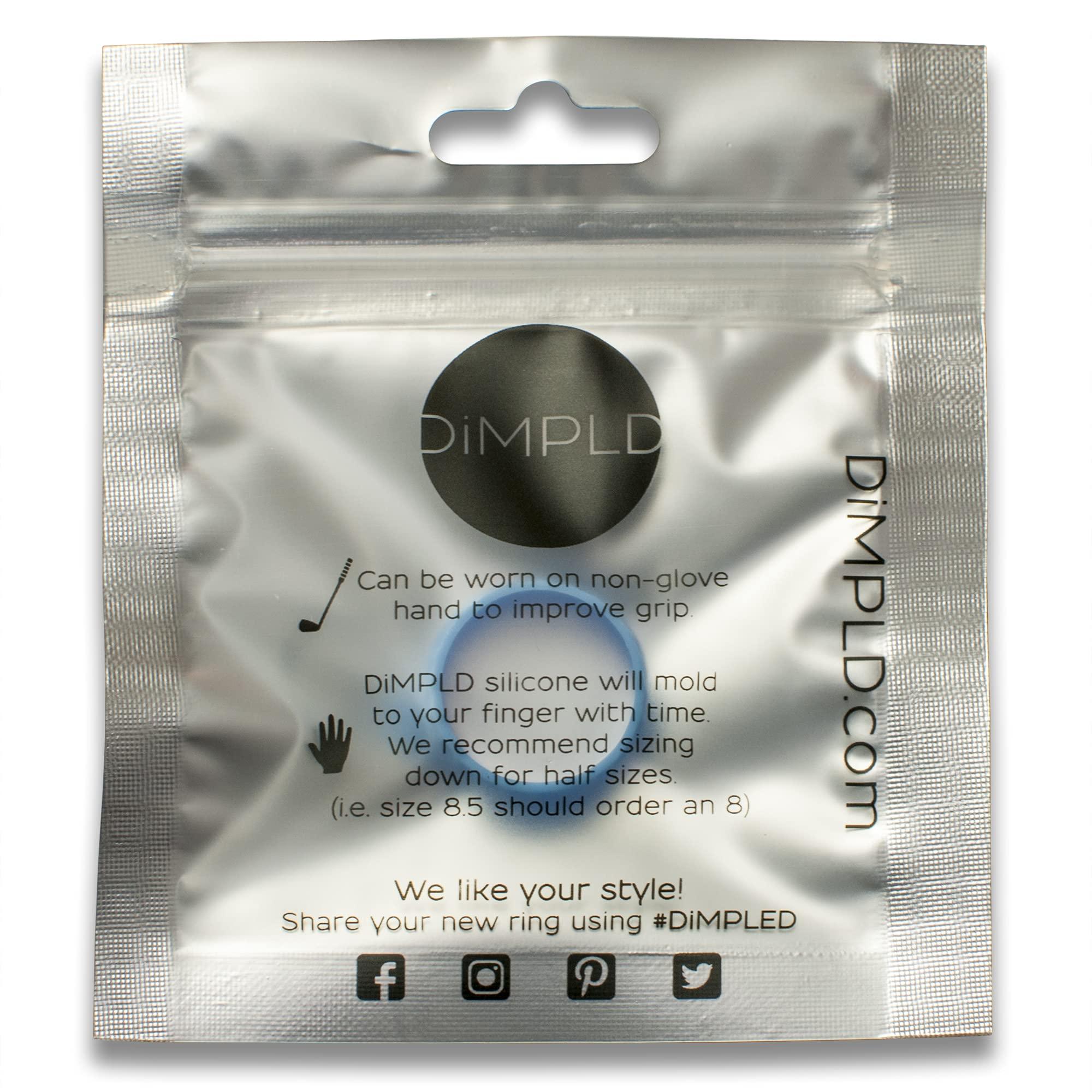 DiMPLD DiMPLD PGA Tour Golf Ball Ring (7, Matte Blue)