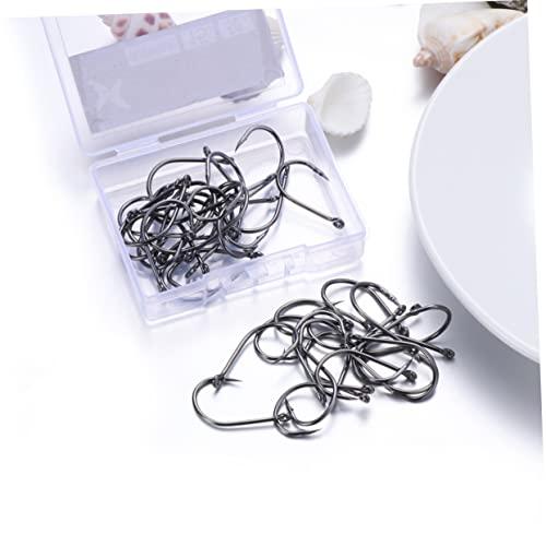 BESPORTBLE BESPORTBLE High Carbon Steel Fishing Treble Hooks Set 100 Pcs for Bass Pike Freshwater Saltwater Sturdy and Non-Corrosive
