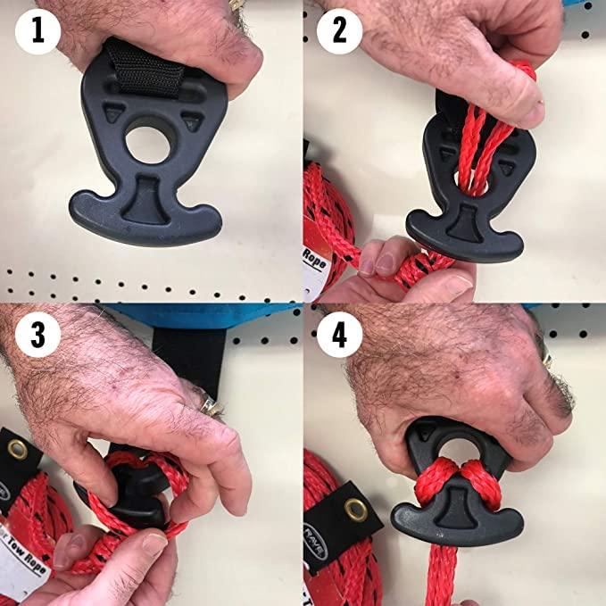 RAVE Sports RAVE Sports Mambo Boat Towable Tube - Inflatable Boating Tube for 1-3 Riders