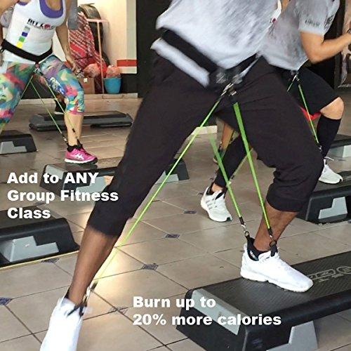 WearBands WearBands 3-Level Resistance Bands Training System for Sports & Fitness Training (Height: 5'6"-6'1", Shoe Size: M2-5-5,W4.5-7)