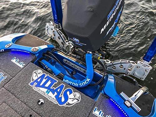 Motor Sock Motor Sock Outboard Motor Rigging Cable Sleeve (Blue)