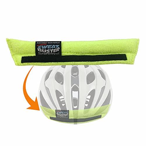 Sweat Buster Sweat Buster Bike Helmet Sweatband Stops Sweat Dripping, Keeps You Cooler, Premium Comfort, Simple Helmet Integration & Quick Removal for Washing. Mountain Biking, Road Biking or Any Cycling.