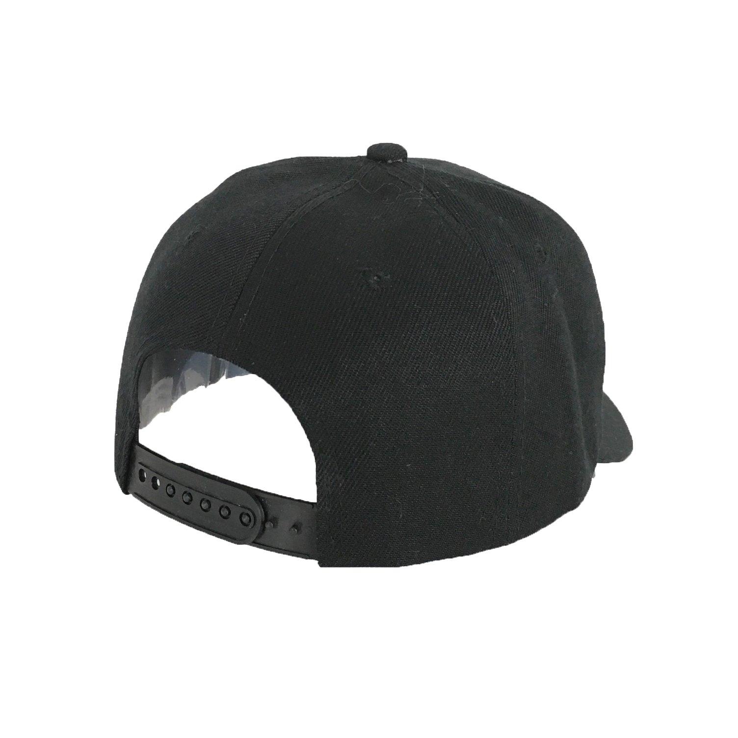 Fashion Culture Fashion Culture King & Queen Baseball Hats, Black (Queen)