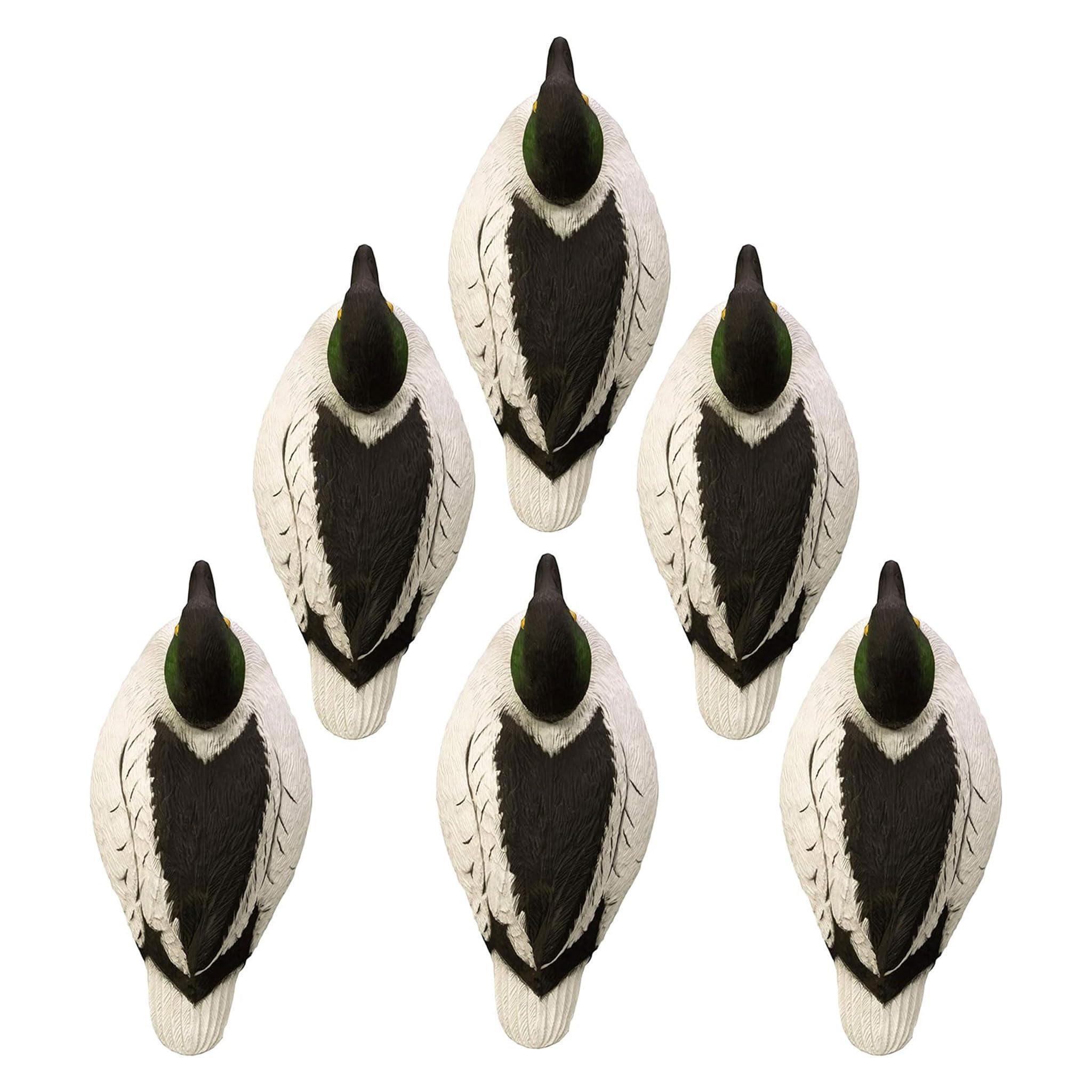 Higdon Outdoors Higdon Outdoors Battleship Goldeneye Duck Decoys, All Drakes, Foam-Filled
