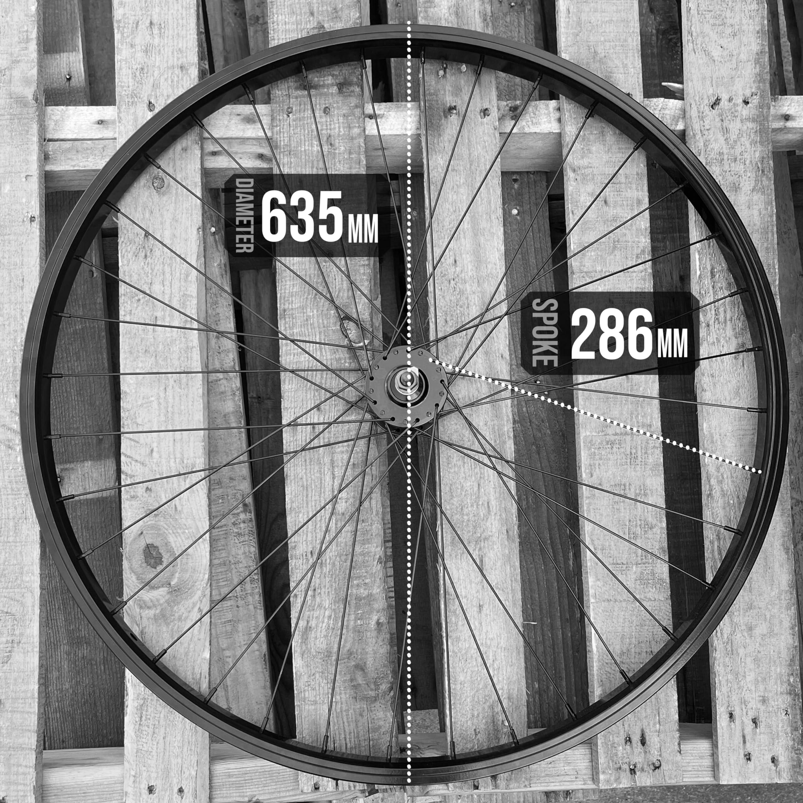 Throne Throne Cycles Wheelset 29 & XL 27.5 in Regular and 144 Styles. Some Have a disc hub Setup, While Others are Designed for V-Brakes. (Anodized Blue, 29" Disc)