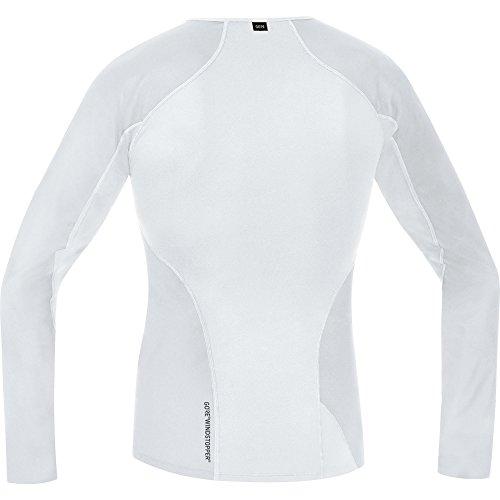 GORE WEAR GORE WEAR Mens Gore Windstopper Base Layer Thermo LS Shirt Light Grey/White S