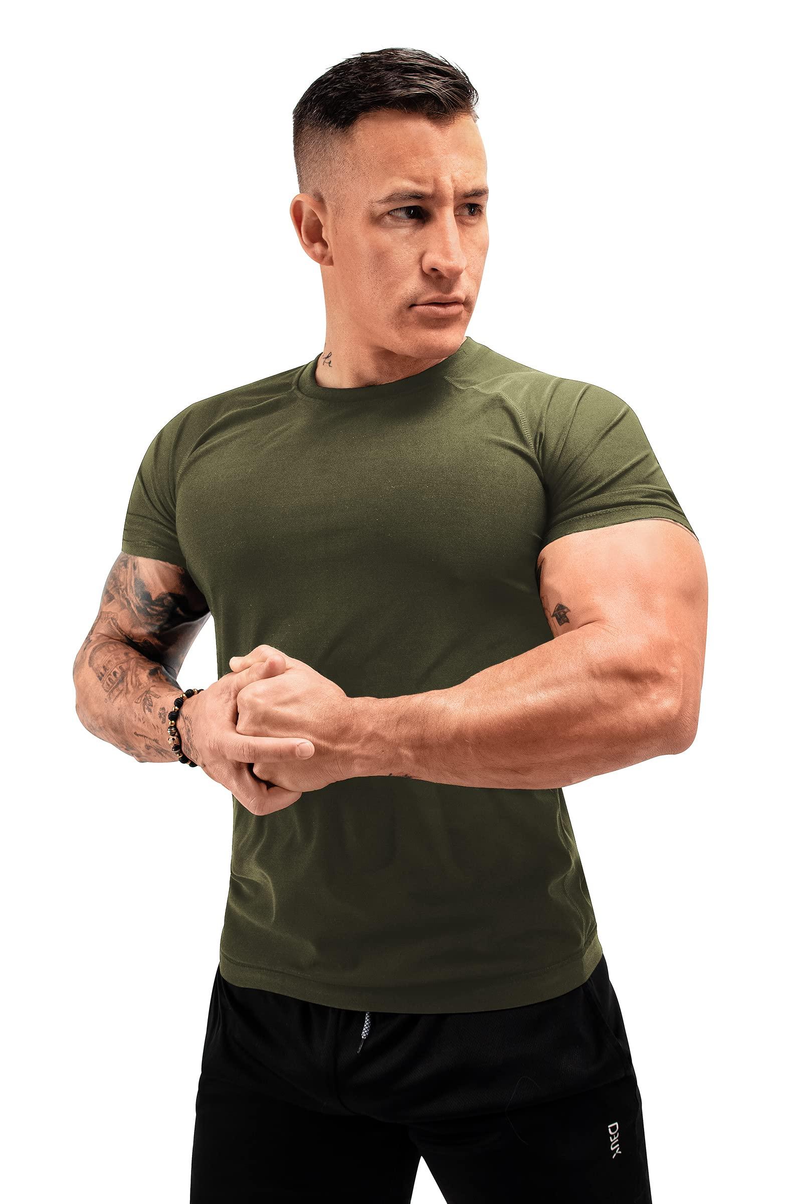FUXERT FUXERT Sauna Shirt for Men Sweat Sauna Suit for Gym Exercise Compression Shirt Workout Shapewear (GN XXL)