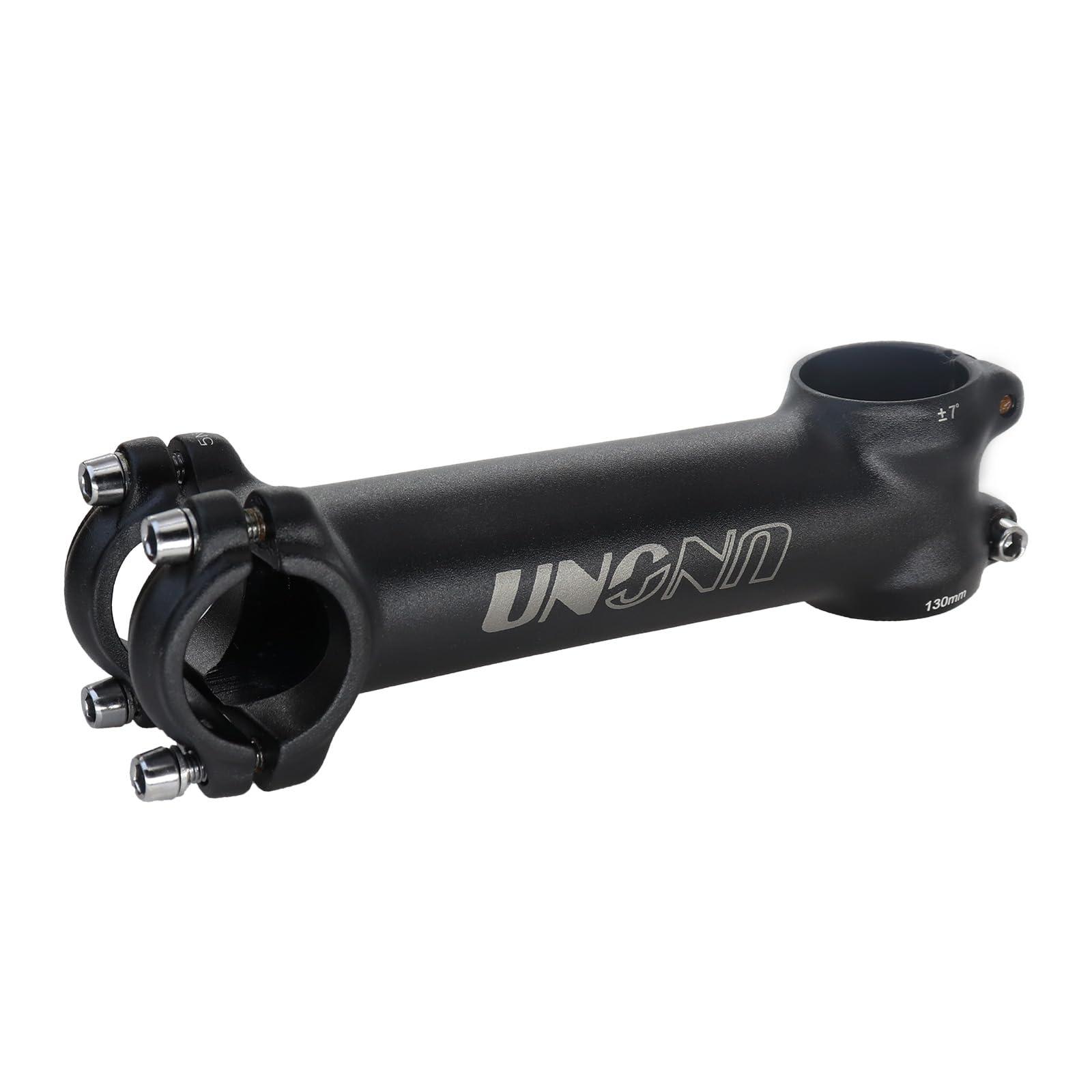 DJC Components DJC Stem Bike Ultralight 7 Degree 17 Degree 35 Degree MTB Road Stem Balance Bike for Fork 28.6 25.4MM 60-130MM Mountain MTB Bicycle Kalloy Matte Black/Glossy Silver (1# Matte Black, 35 Degree-90mm)