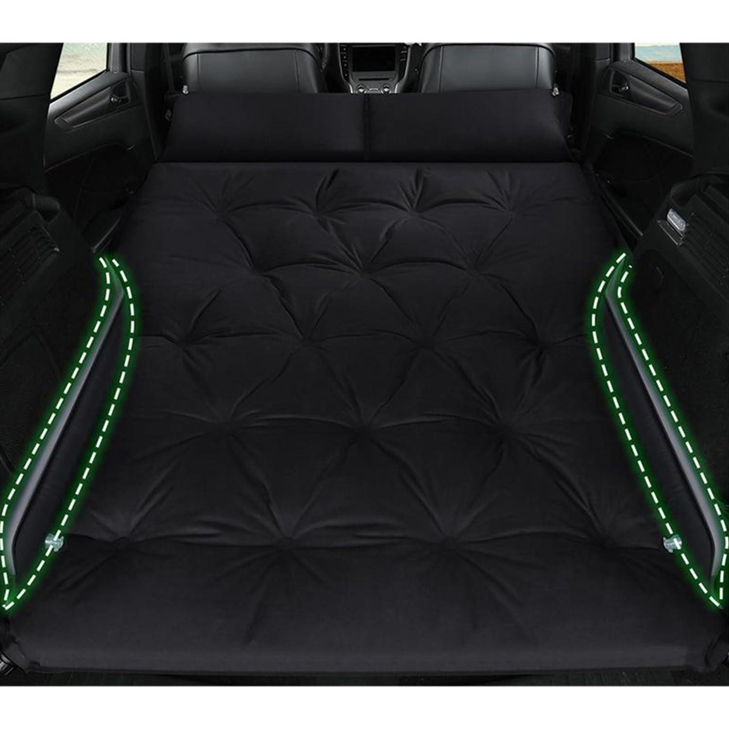GHUNT GHUNT Car Air Mattress for Audi Q5 8R 2008 2009 2010 2011 2012 2013 2014 2015 2016 2017, Inflatable Air Mattress Thick Air Bed Travel Camping Outdoor Activities,B, normal
