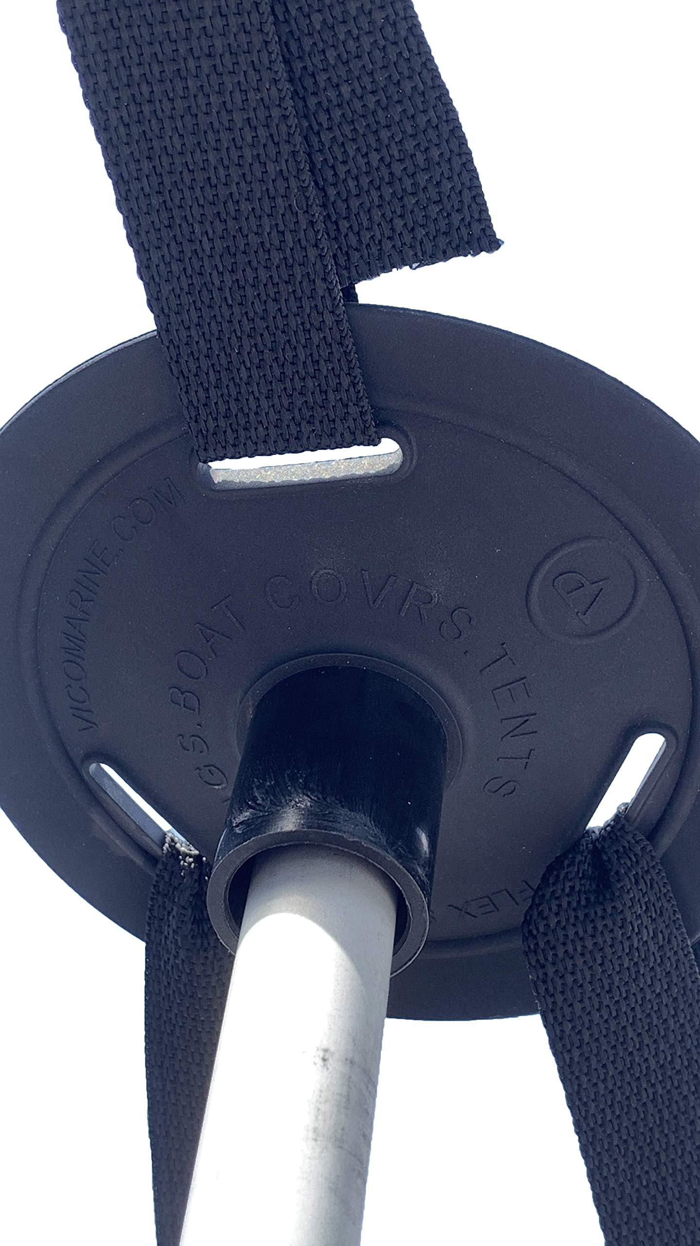 Vico Marine Vico Marine - Support Pole + Flex Support - Easy Support When Venting Isn\'t Required - Collapses to 28\" and Extends to 47\"