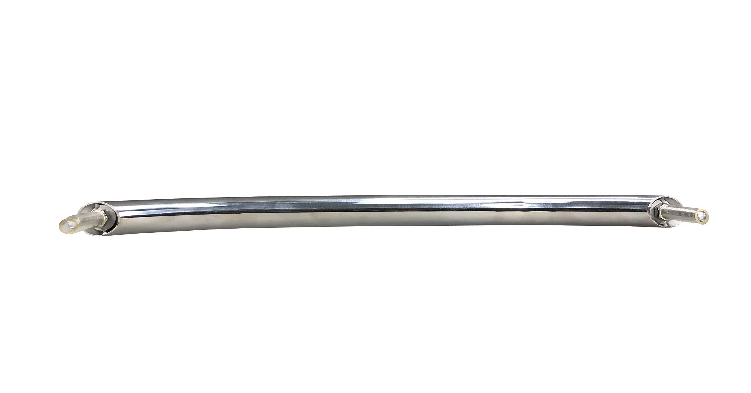 Pactrade Marine Pactrade Marine Boat Stainless Steel Heavy Duty Handrail Grab Handle 18 Inches with Studs Hardware