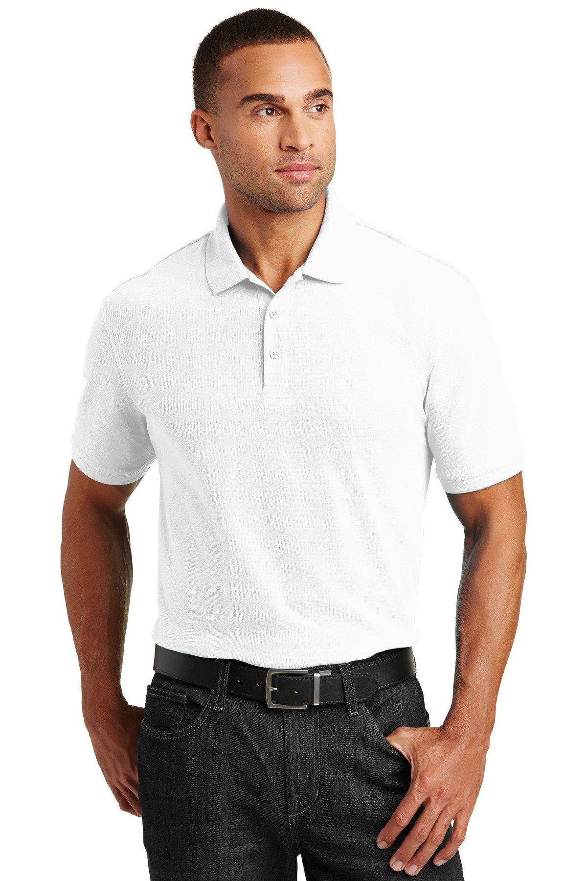 Port Authority Port Authority Core Classic Pique Polo White