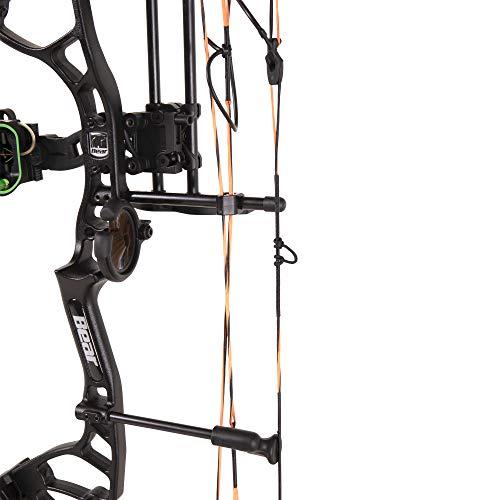 Bear Archery Bear Archery Royale Ready to Hunt Compound Bow Package for Adults and Youth, Left Hand, Shadow