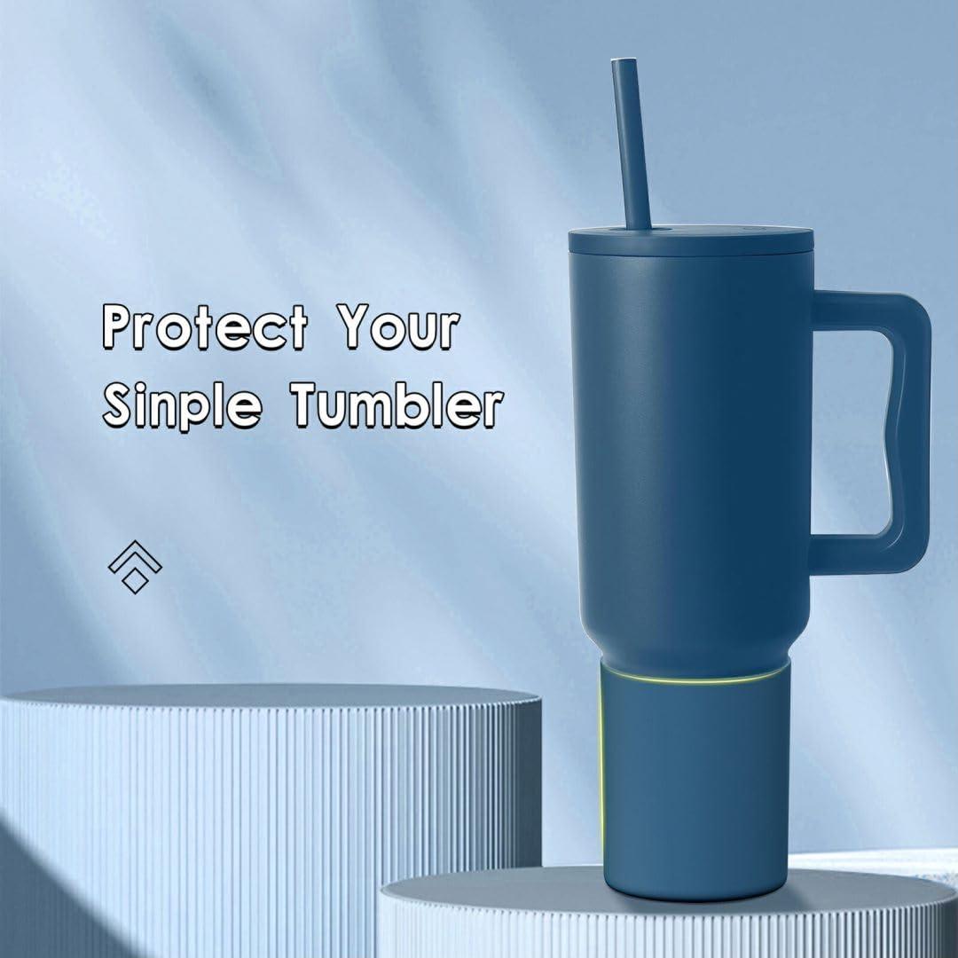 BKBY BKBY Silicone Boot Compatible with Sinple Midern 24/30/40 oz Tumbler Trek Collection, Protective Anti-Scratch Bottle Bottom Sleeve Cover Compatible with Sinple Midern Trek Collection