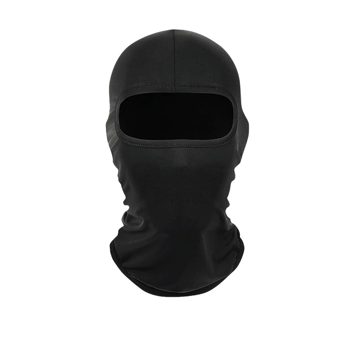 Ligart Black Red Balaclava Ski Mask Head Mask Full Face Mask Windproof Sun UV Protection Hood for Women Men